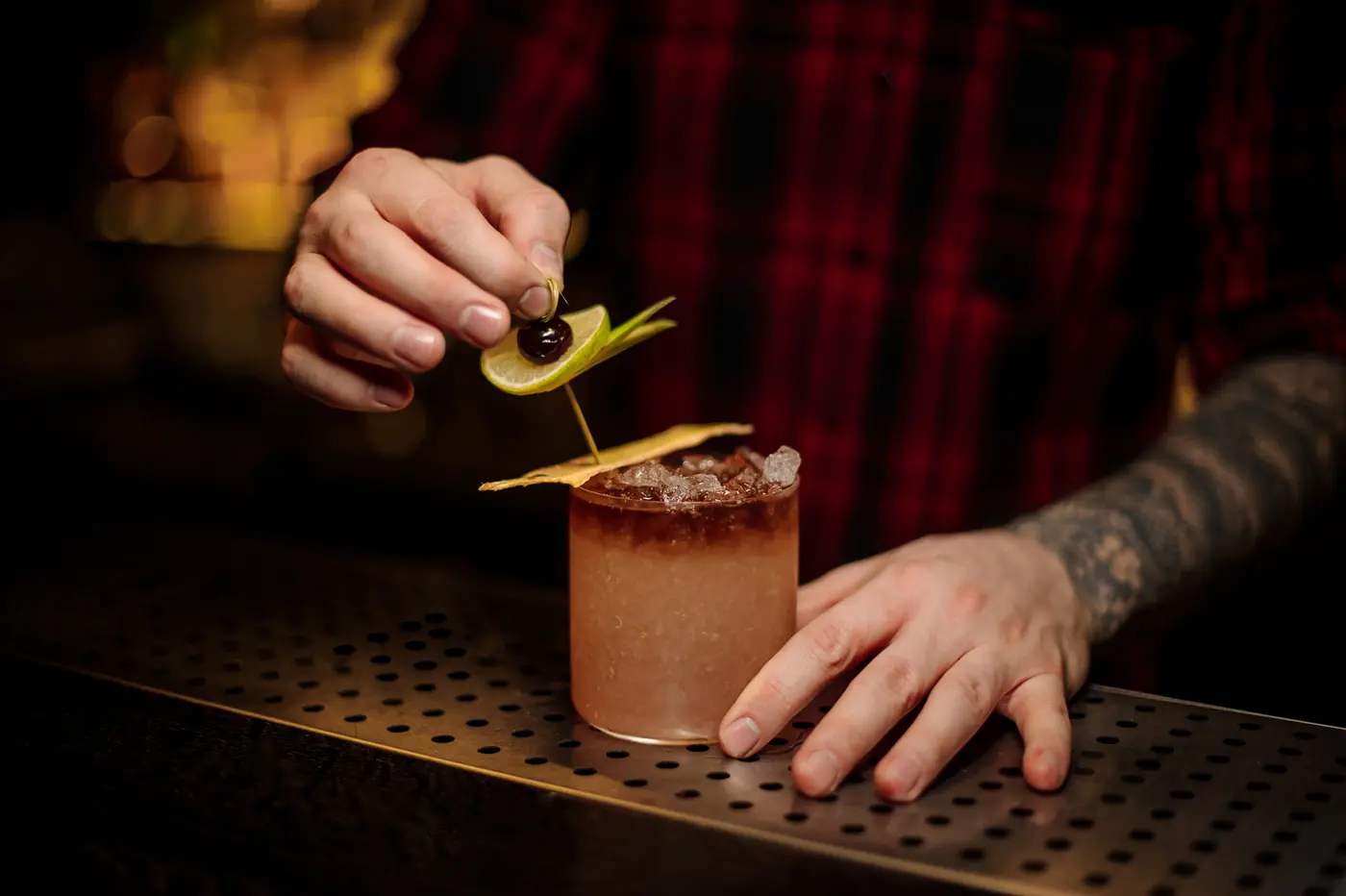 The counter at six