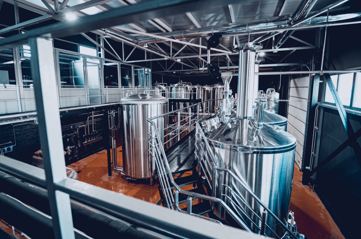 brewhouse tanks